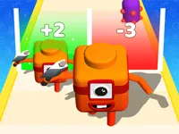 Объединить числовой куб 3d Run Game