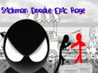 Stickman Doodle Эпическая ярость
