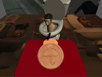 Скибиди Туалетный кальмар Игра Соты
