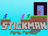 Паркур на вечеринке Stickman