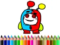 Раскраска BTS OddBods